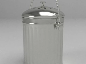 piccolo contenitore per compost da cucina Modello 3D