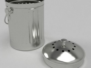 small kitchen compost bin Model 3D