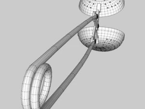 차 여과기 3D 모델