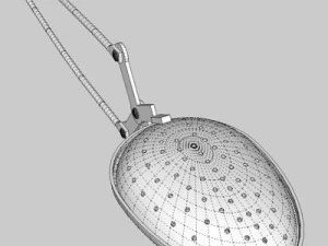 차 여과기 3D 모델