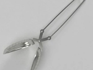 차 여과기 3D 모델