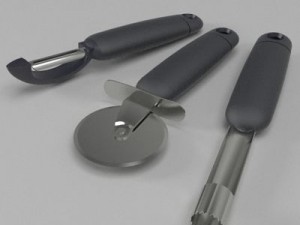 apple corer  pizza slicer  potato peeler 3D 모델