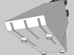 ナイフブロック 3Dモデル