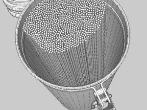 spaghetti container 3D Model