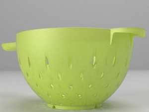 plastic colander 3D Model