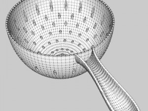 plastic colander 3D Model