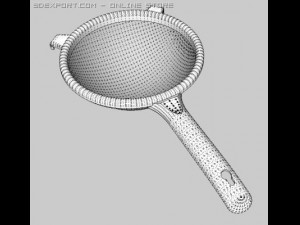 sieve  drainer 3D Model