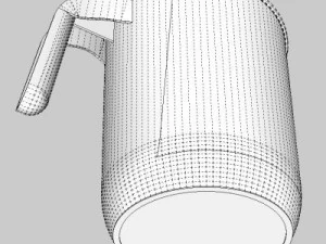 계량 주전자 3D 모델