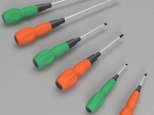 screwdriver set Modello 3D