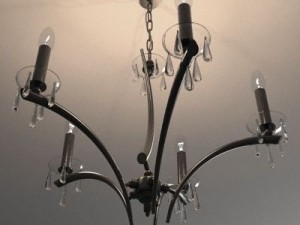 contemporary chandelier 3D Модель