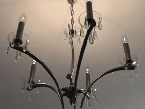 contemporary chandelier 3D Model