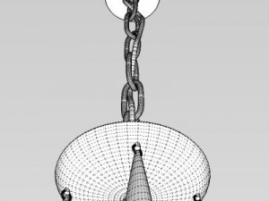 contemporary chandelier 3D Модель
