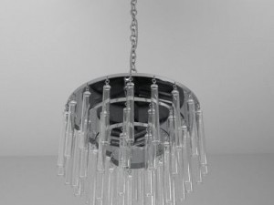 contemporary chandelier 3D Модель