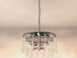 contemporary chandelier 3D Model
