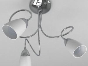 contemporary ceiling light 3D Модель
