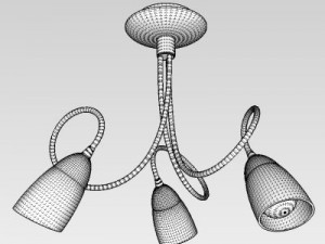 contemporary ceiling light 3D Model