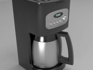 coffee machine 3D मॉडल