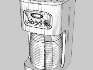 coffee machine 3D मॉडल