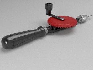 hand drill 3D 模型