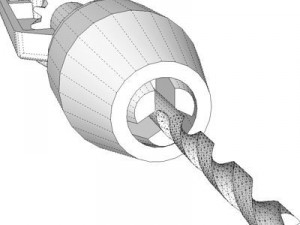 hand drill 3D 模型