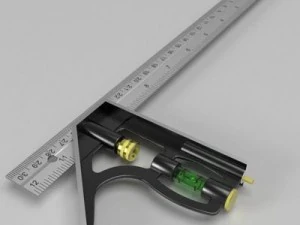 kwadrat kombinacji Model 3D