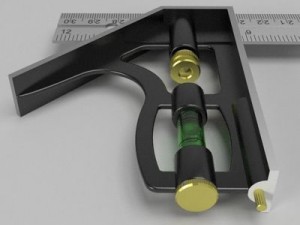 combination square Model 3D