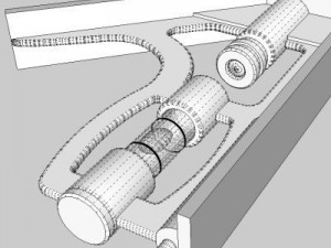 combination square Model 3D