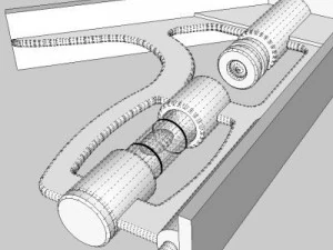 combination square 3D Model