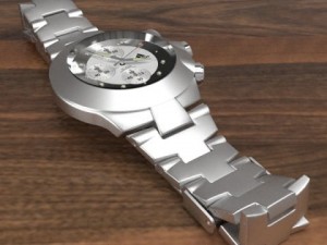 chronograph watch 3D 모델