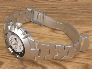 chronograph watch 3D 모델