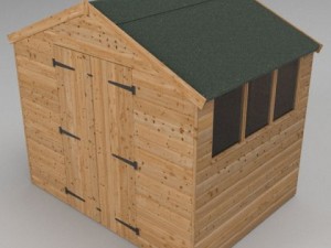 garden shed 3D Model