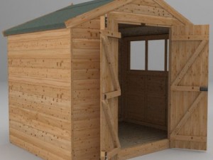 garden shed 3D Model
