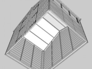 garden shed 3D Model