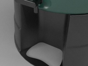 rainwater butt 3D Модель