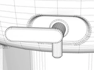 Regentonne 3D Modell