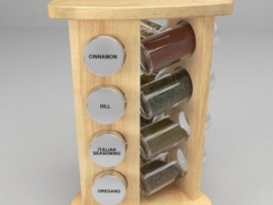 spice rack Model 3D