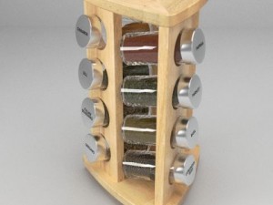spice rack Model 3D