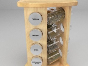 spice rack Model 3D