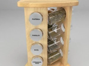 portaspezie Modello 3D