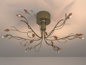 ceiling light 8 Modelo 3D