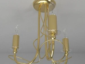 lampu langit-langit 7 Model 3D