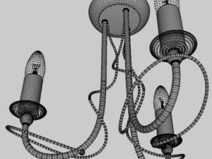ceiling light 7 3D मॉडल