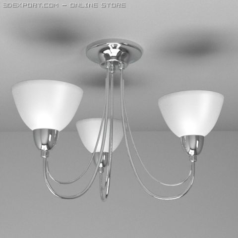 ceiling light 9 Modello 3D .c4d .max .obj .3ds .fbx .stl .blend 
