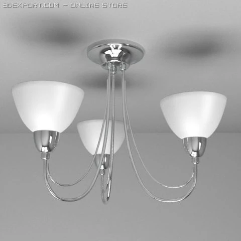plafonnier 9 Modèle 3D .c4d .max .obj .3ds .fbx .stl .blend 