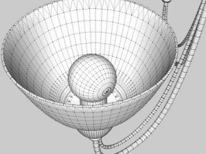 plafonnier 9 Modèle 3D
