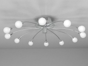 ceiling light 6 3D Модель