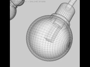 plafoniera 6 Modello 3D