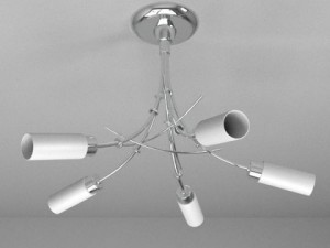 ceiling light 11 3D Модель