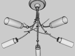 plafoniera 11 Modello 3D