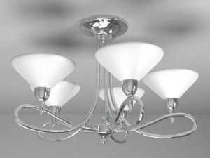 ceiling light 12 3D Модель